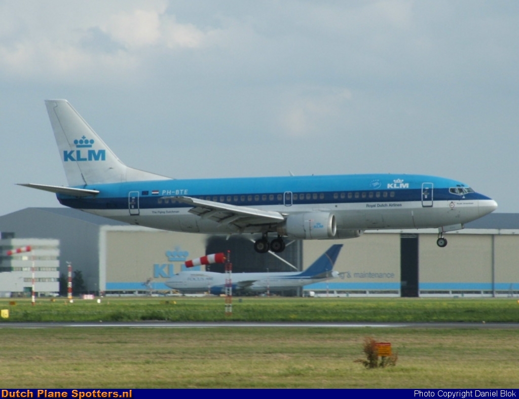 PH-BTE Boeing 737-300 KLM Royal Dutch Airlines by Daniel Blok
