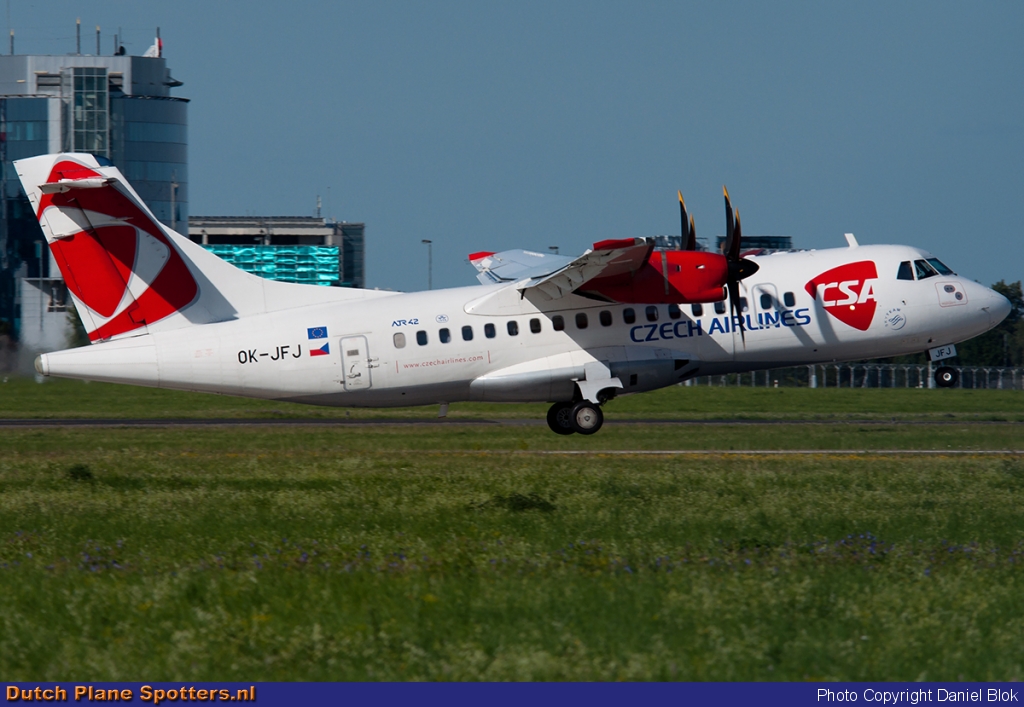 OK-JFJ ATR 42 CSA Czech Airlines by Daniel Blok