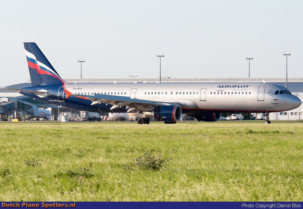 VQ-BEA Airbus A321 Aeroflot - Russian Airlines by Daniel Blok