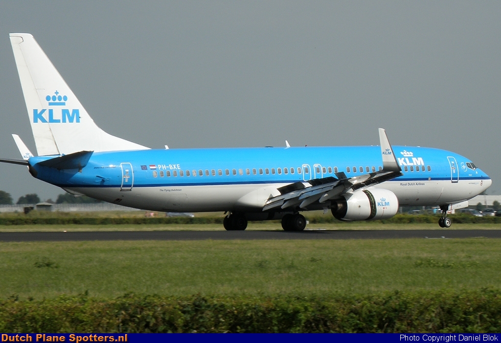 PH-BXE Boeing 737-800 KLM Royal Dutch Airlines by Daniel Blok