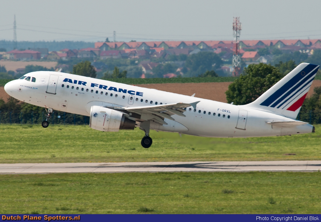F-GRXL Airbus A319 Air France by Daniel Blok