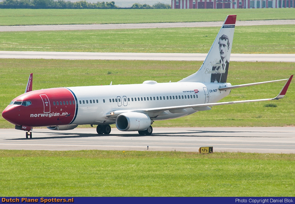 LN-NOF Boeing 737-800 Norwegian Air Shuttle by Daniel Blok