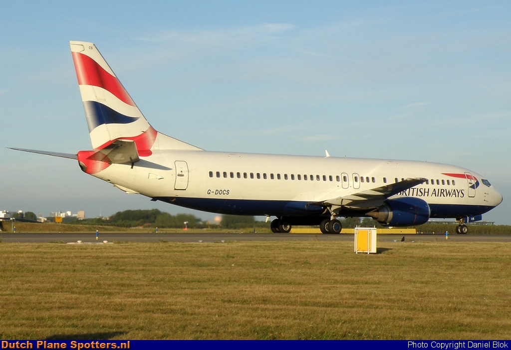 G-DOCS Boeing 737-400 British Airways by Daniel Blok