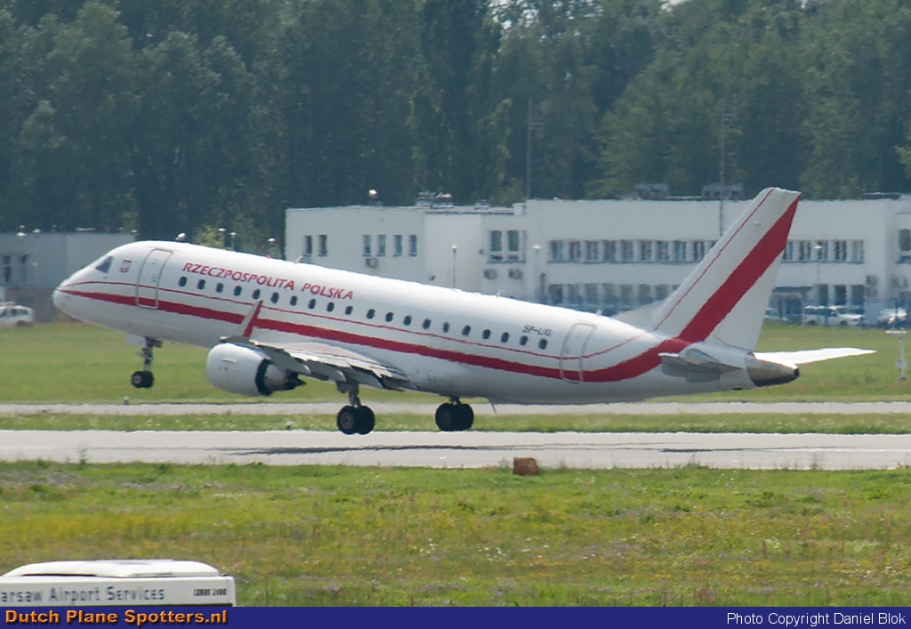 SP-LIG Embraer 175 Poland - Government by Daniel Blok