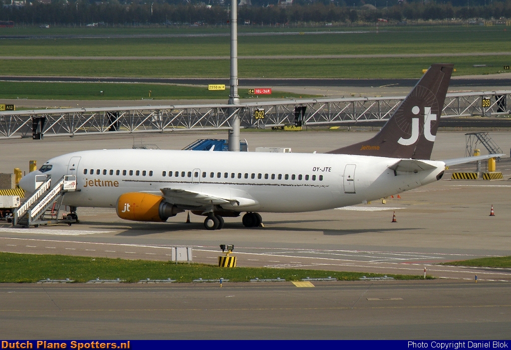 OY-JTE Boeing 737-300 Jettime by Daniel Blok