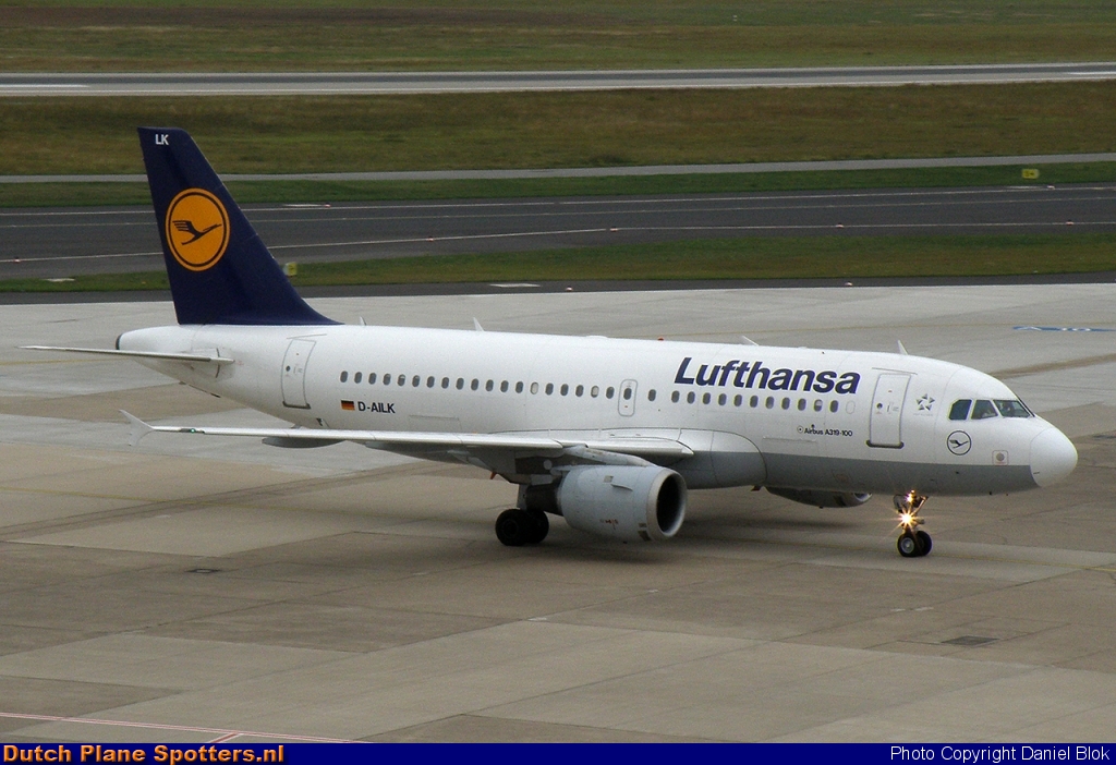 D-AILK Airbus A319 Lufthansa by Daniel Blok