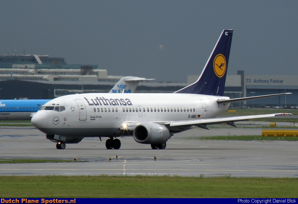 D-ABIC Boeing 737-500 Lufthansa by Daniel Blok
