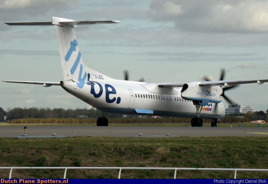 G-JECL Bombardier Dash 8-Q400 Flybe by Daniel Blok