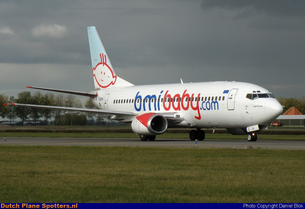 G-ODSK Boeing 737-300 BMI Baby by Daniel Blok