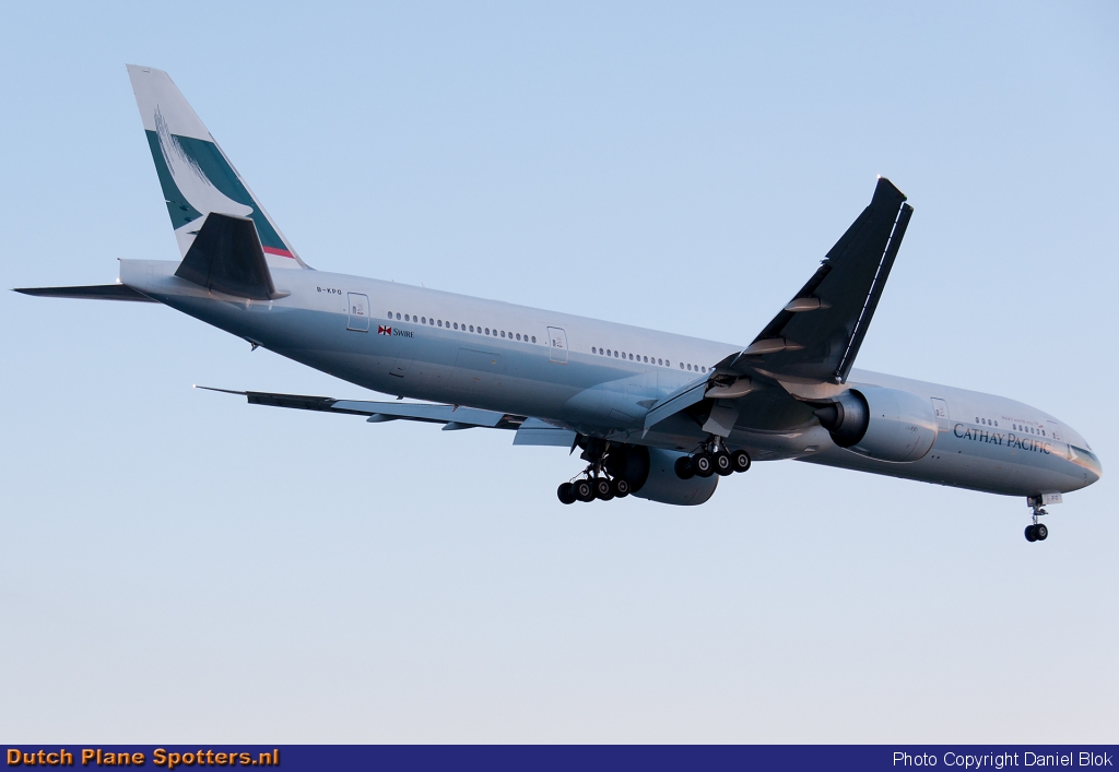 B-KPO Boeing 777-300 Cathay Pacific by Daniel Blok