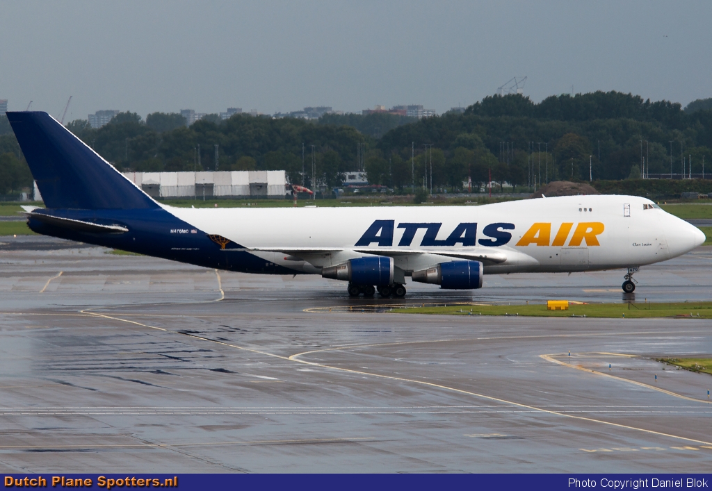 N476MC Boeing 747-400 Atlas Air by Daniel Blok