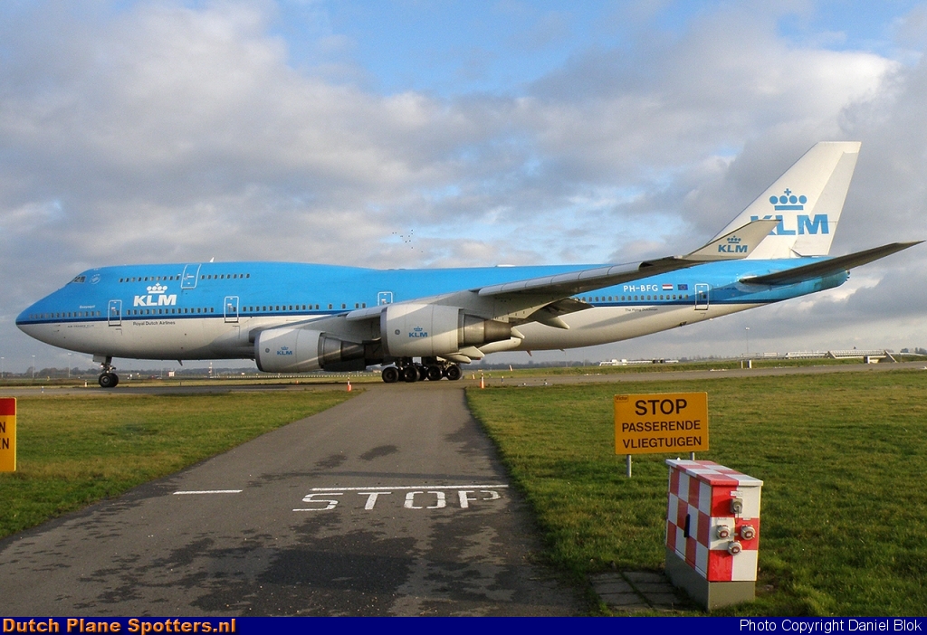 PH-BFG Boeing 747-400 KLM Royal Dutch Airlines by Daniel Blok