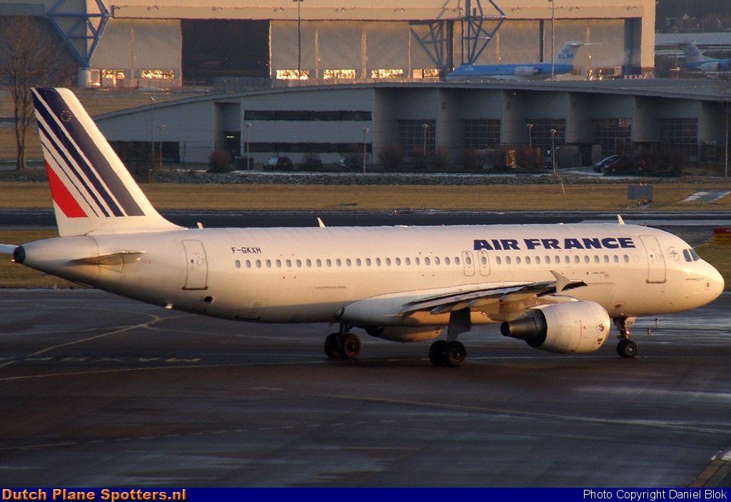 F-GKXH Airbus A320 Air France by Daniel Blok