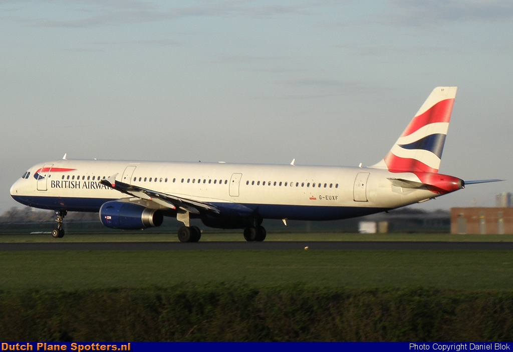 G-EUXF Airbus A321 British Airways by Daniel Blok