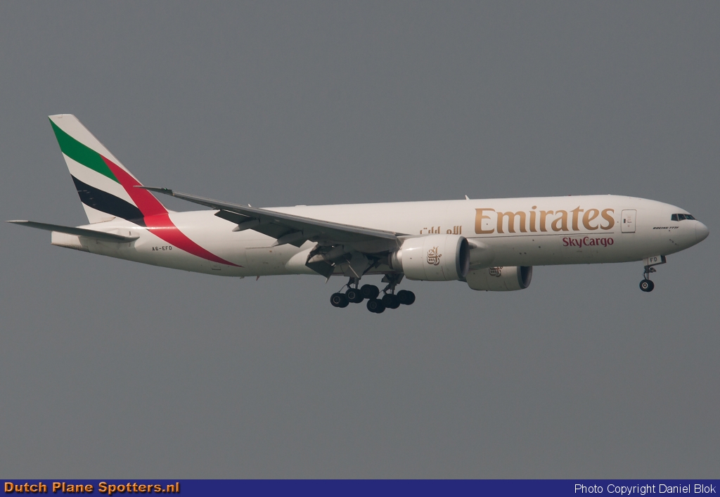 A6-EFD Boeing 777-F Emirates Sky Cargo by Daniel Blok