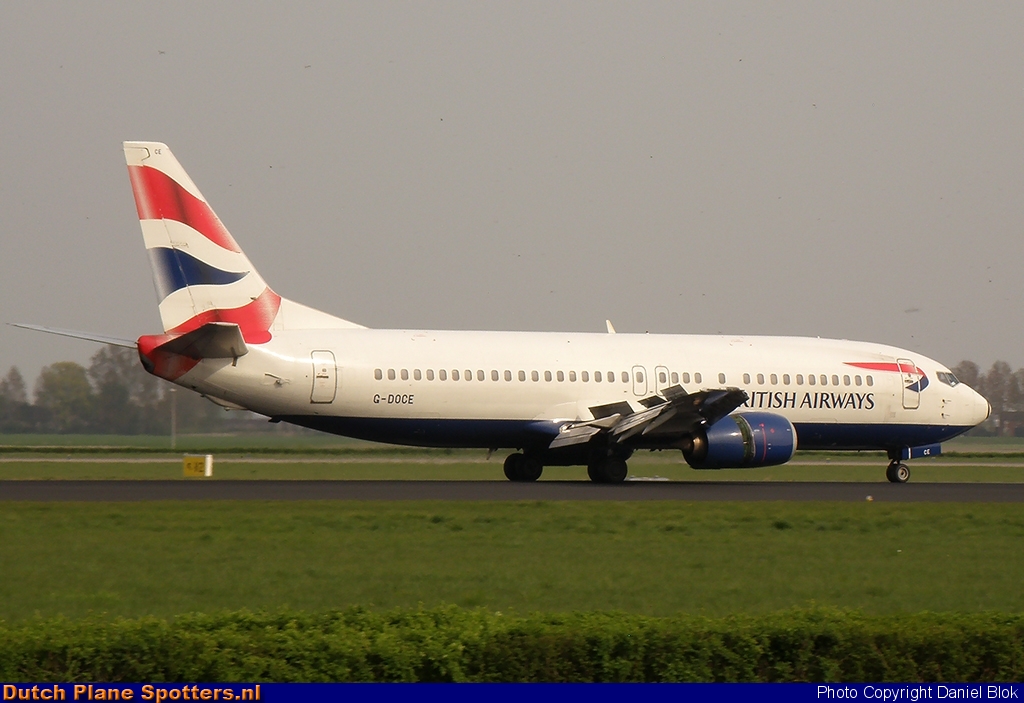 G-DOCE Boeing 737-400 British Airways by Daniel Blok