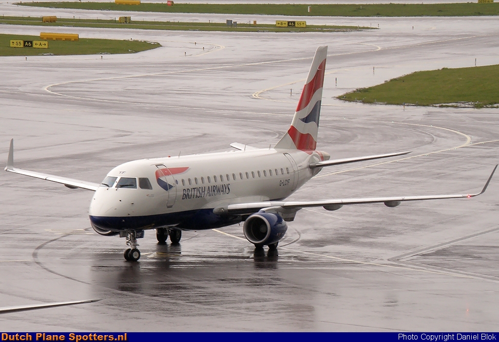 G-LCYF Embraer 170 BA CityFlyer (British Airways) by Daniel Blok