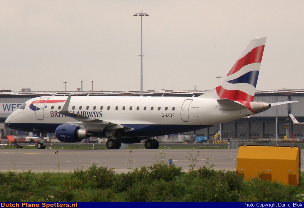 G-LCYF Embraer 170 BA CityFlyer (British Airways) by Daniel Blok