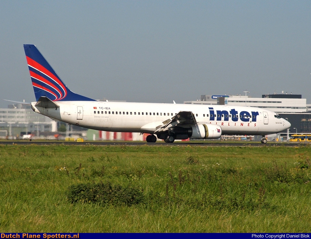 TC-IEA Boeing 737-800 Inter Airlines by Daniel Blok