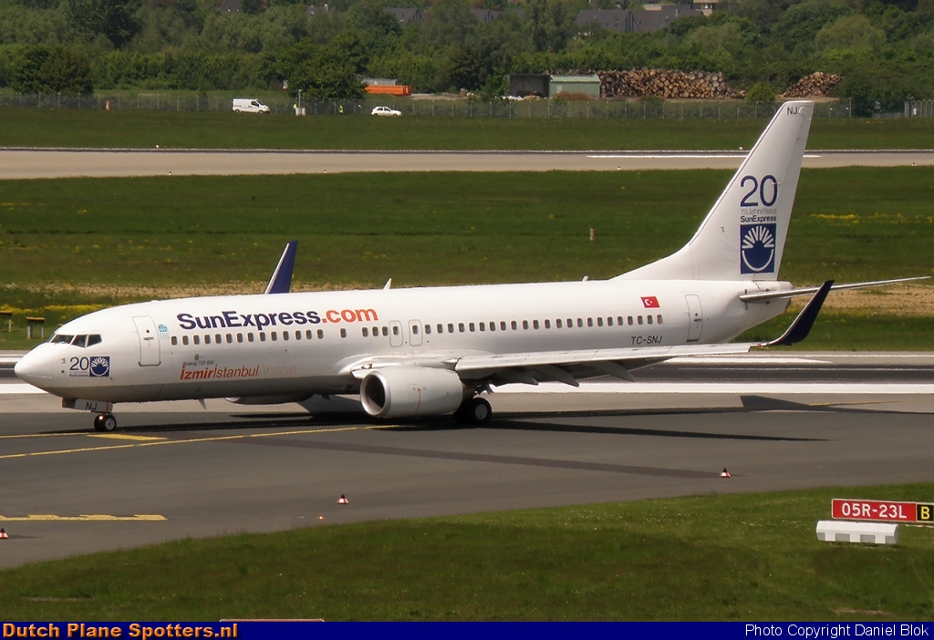 TC-SNJ Boeing 737-800 SunExpress by Daniel Blok
