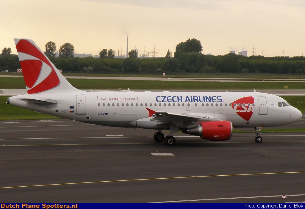 OK-PET Airbus A319 CSA Czech Airlines by Daniel Blok