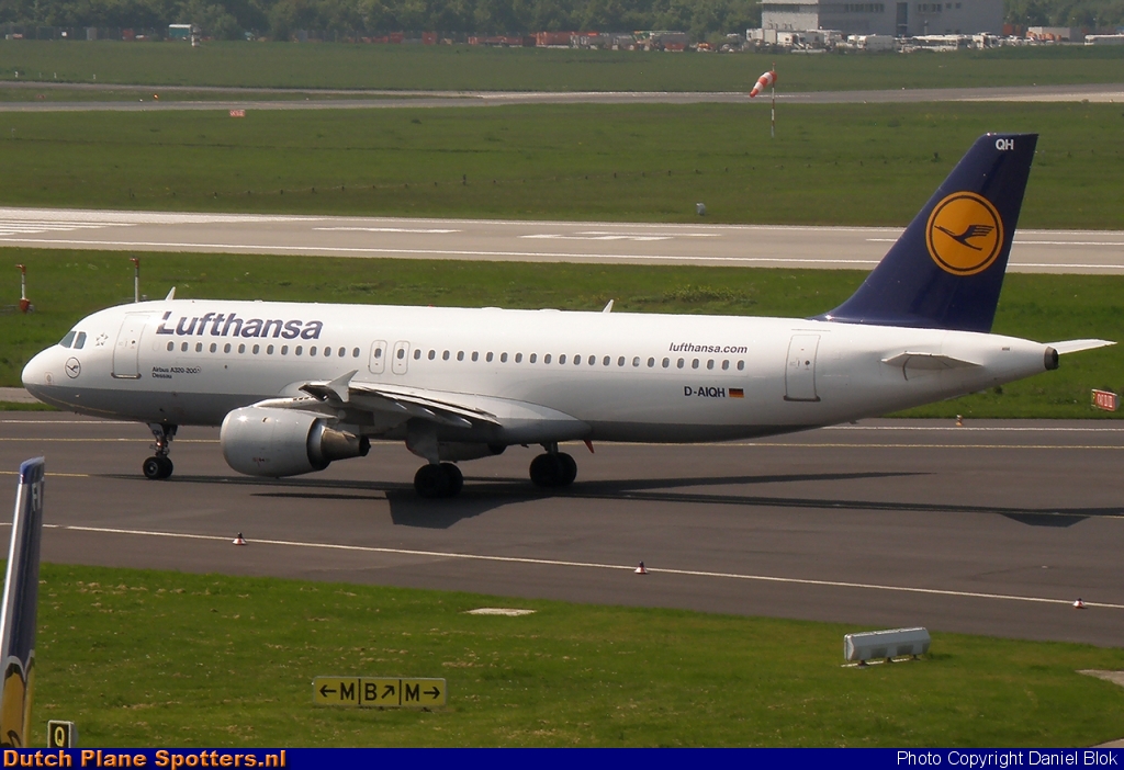 D-AIQH Airbus A320 Lufthansa by Daniel Blok