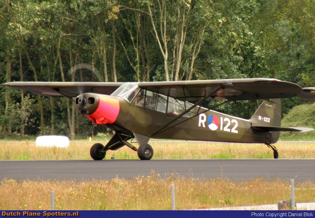 PH-PPW Piper PA-18 Super Cub MIL - Dutch Royal Air Force Historical Flight by Daniel Blok