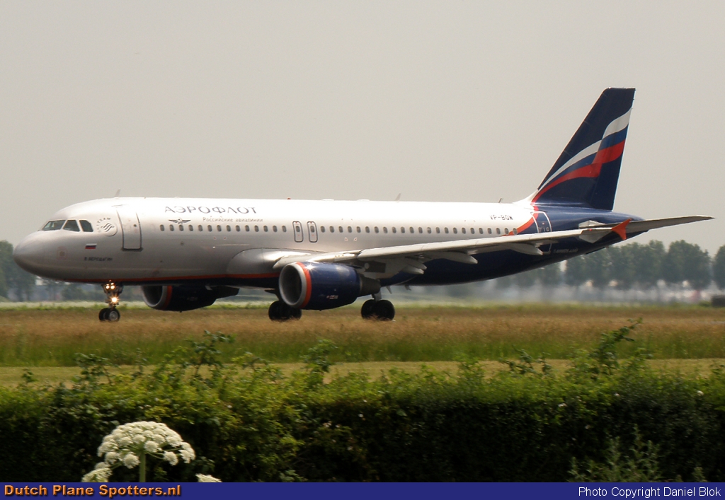 VP-BQW Airbus A320 Aeroflot - Russian Airlines by Daniel Blok