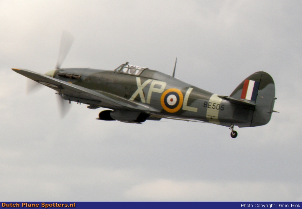 G-HHII Hawker Hurricane MIL - British Royal Air Force - Battle of Britain Memorial Flight (BBMF) by Daniel Blok