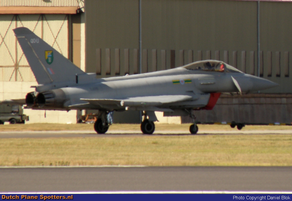 ZJ918 Eurofighter Typhoon MIL - British Royal Air Force by Daniel Blok