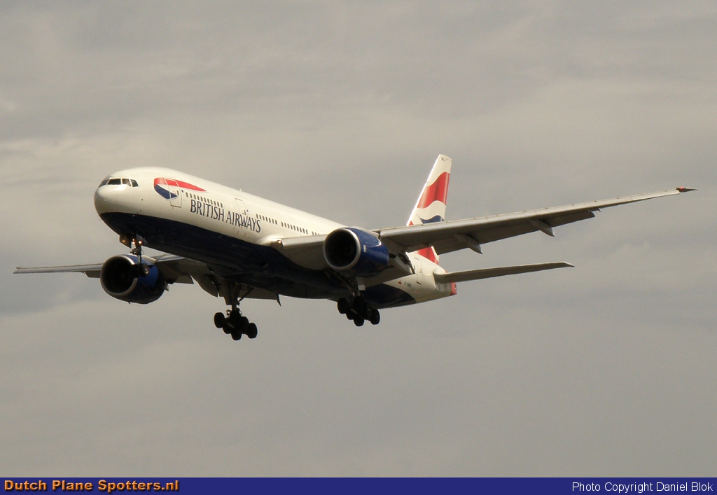 G-YMMJ Boeing 777-200 British Airways by Daniel Blok