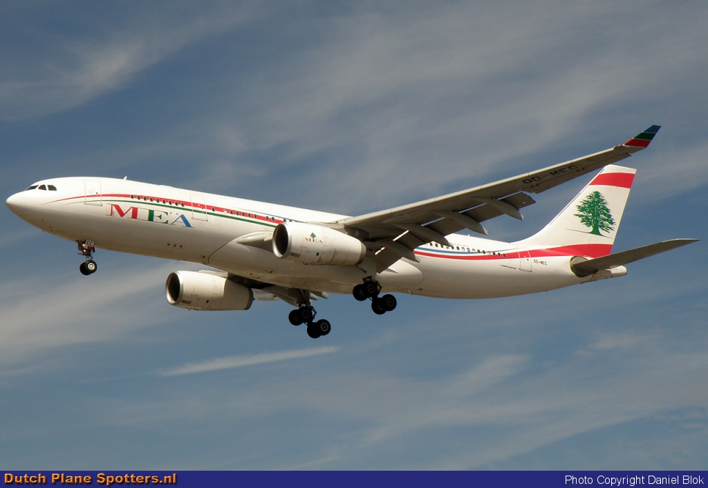 OD-MEC Airbus A330-200 Middle East Airlines (MEA) by Daniel Blok