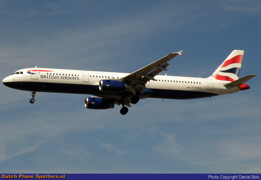 G-EUXH Airbus A321 British Airways by Daniel Blok