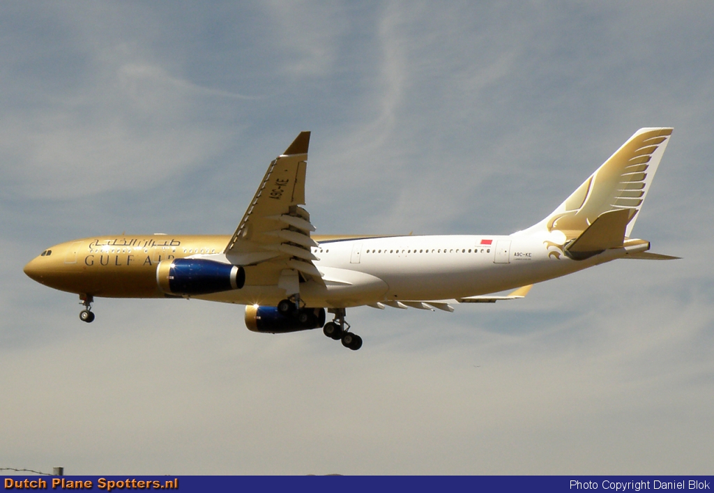 A9C-KE Airbus A330-200 Gulf Air by Daniel Blok