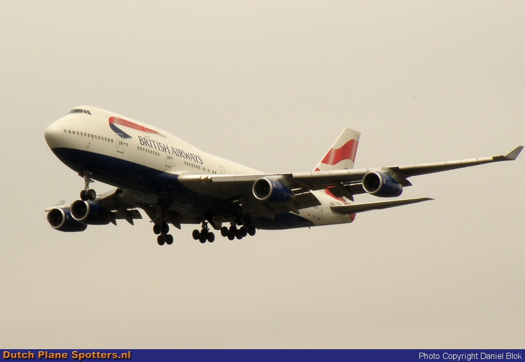G-CIVD Boeing 747-400 British Airways by Daniel Blok
