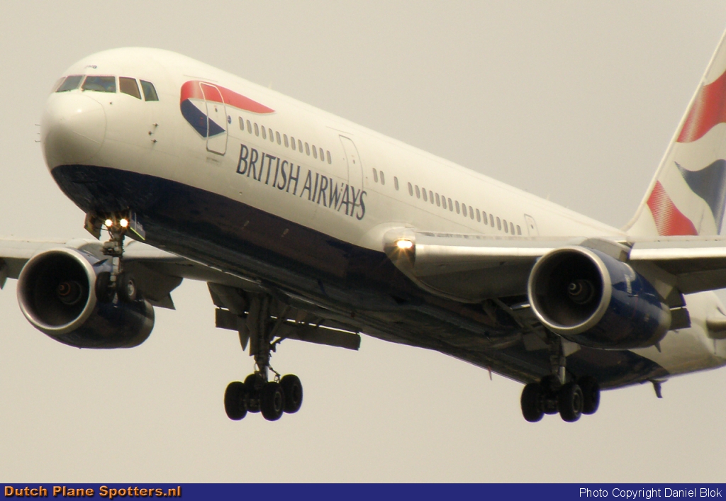 G-BZHB Boeing 767-300 British Airways by Daniel Blok