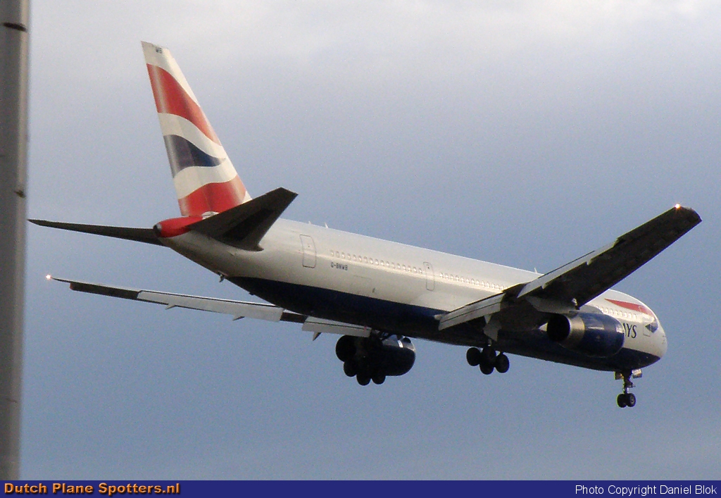 G-BNWB Boeing 767-300 British Airways by Daniel Blok
