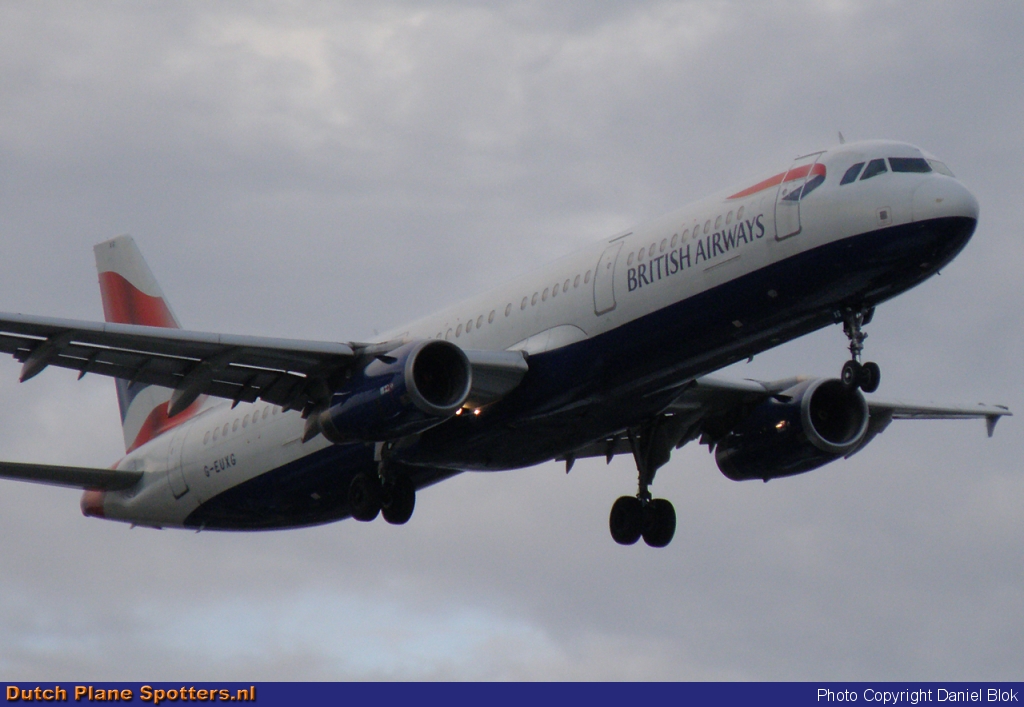 G-EUXG Airbus A321 British Airways by Daniel Blok