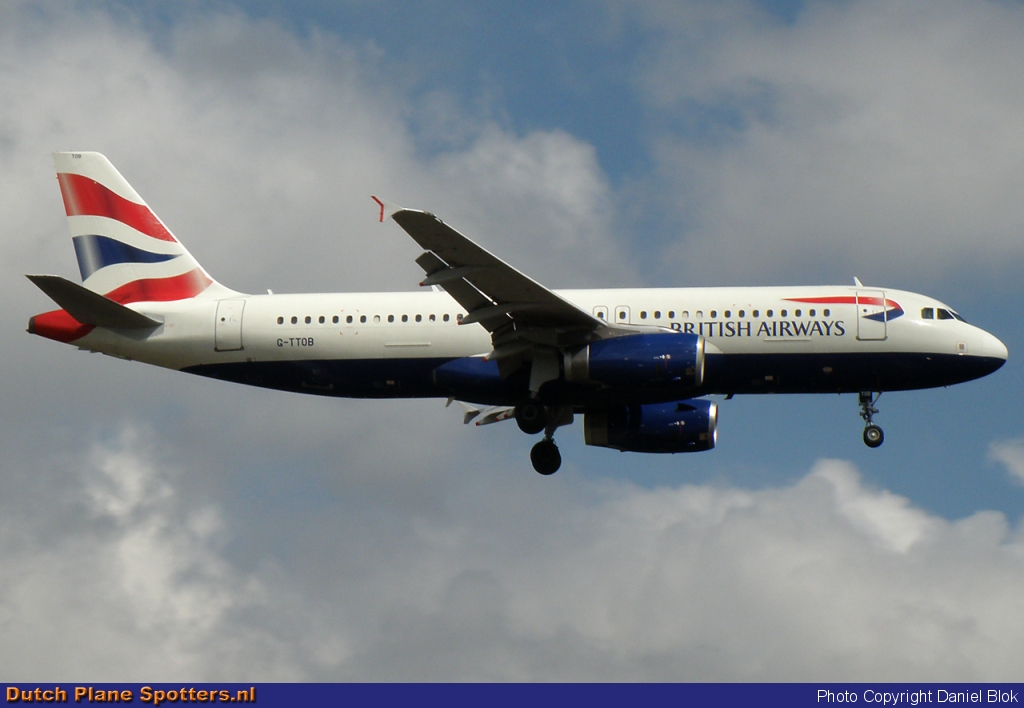 G-TTOB Airbus A320 British Airways by Daniel Blok