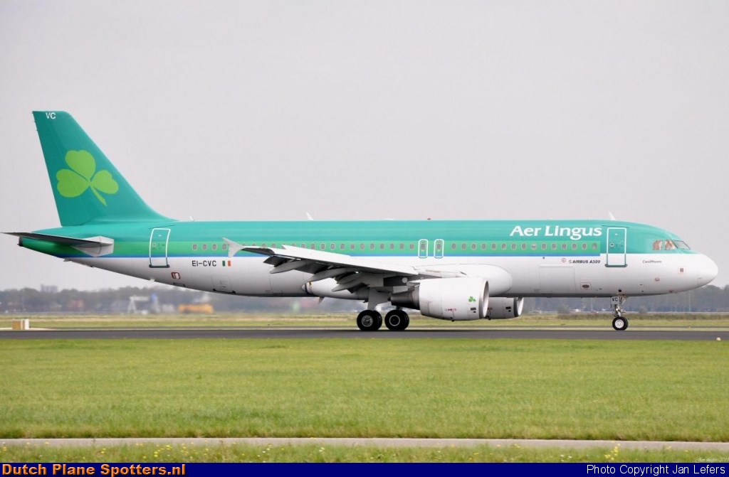 EI-CVC Airbus A320 Aer Lingus by Jan Lefers