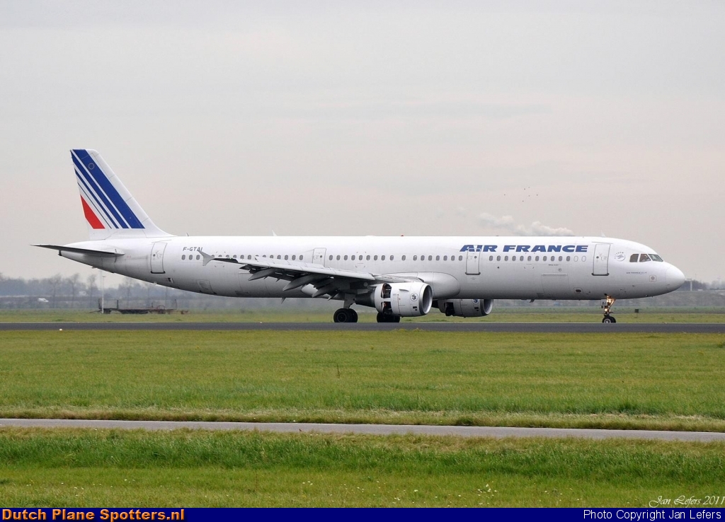 F-GTAI Airbus A321 Air France by Jan Lefers