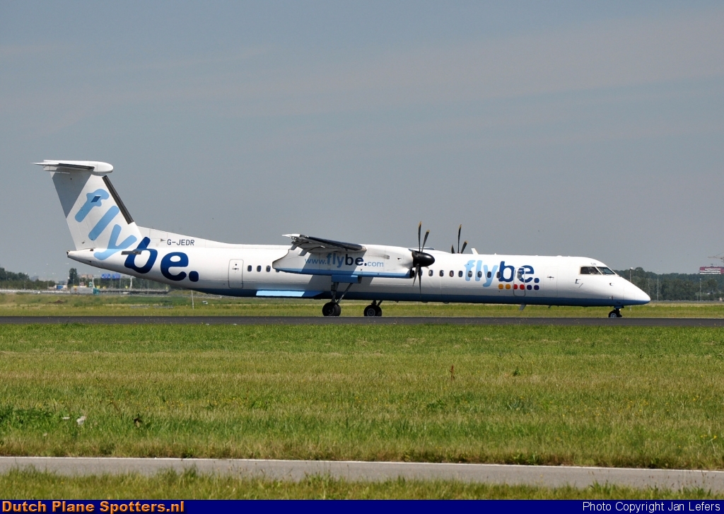 G-JEDR Bombardier Dash 8-Q400 Flybe by Jan Lefers