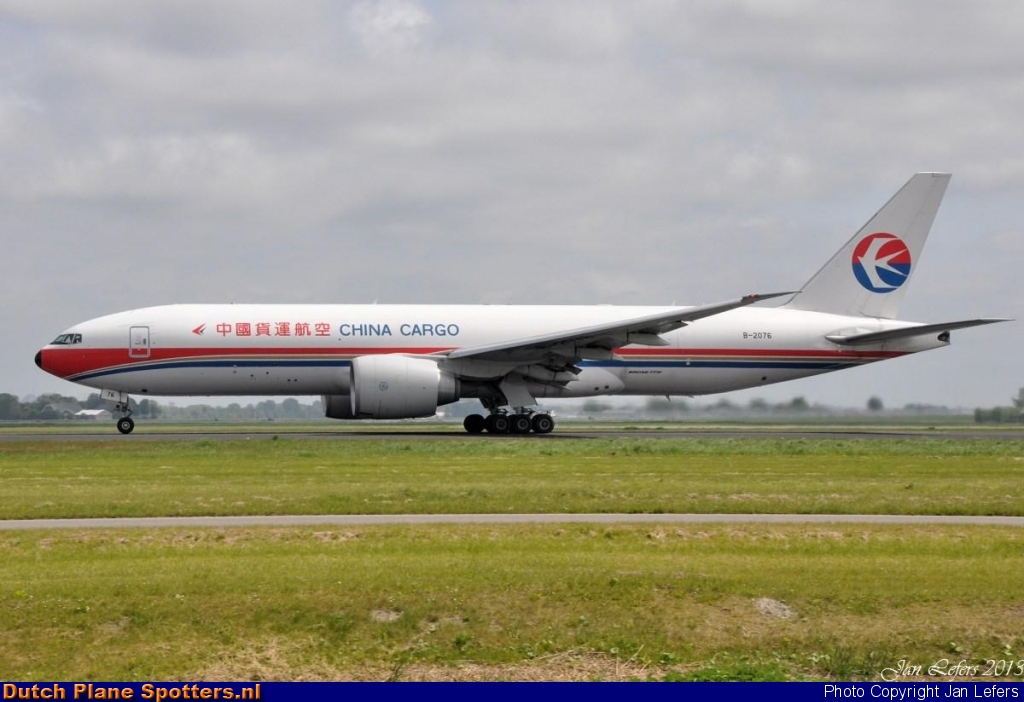 B-2076 Boeing 777-F China Cargo Airlines by Jan Lefers