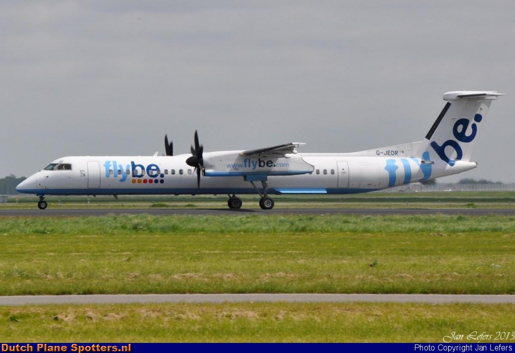 G-JEDR Bombardier Dash 8-Q400 Flybe by Jan Lefers