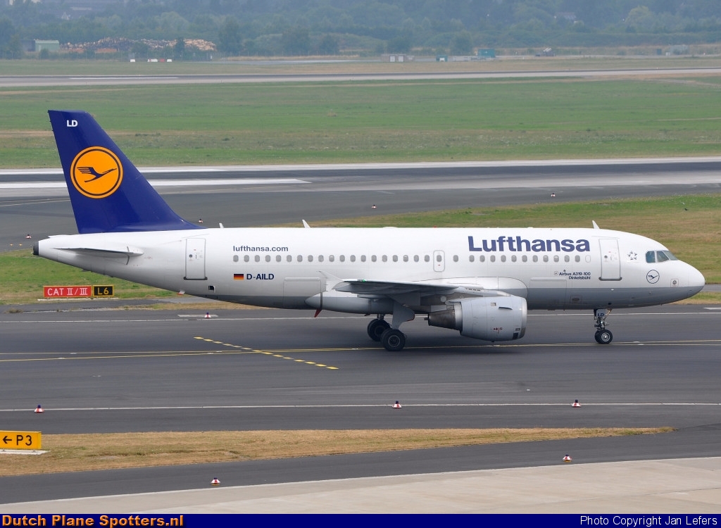 D-AILD Airbus A319 Lufthansa by Jan Lefers