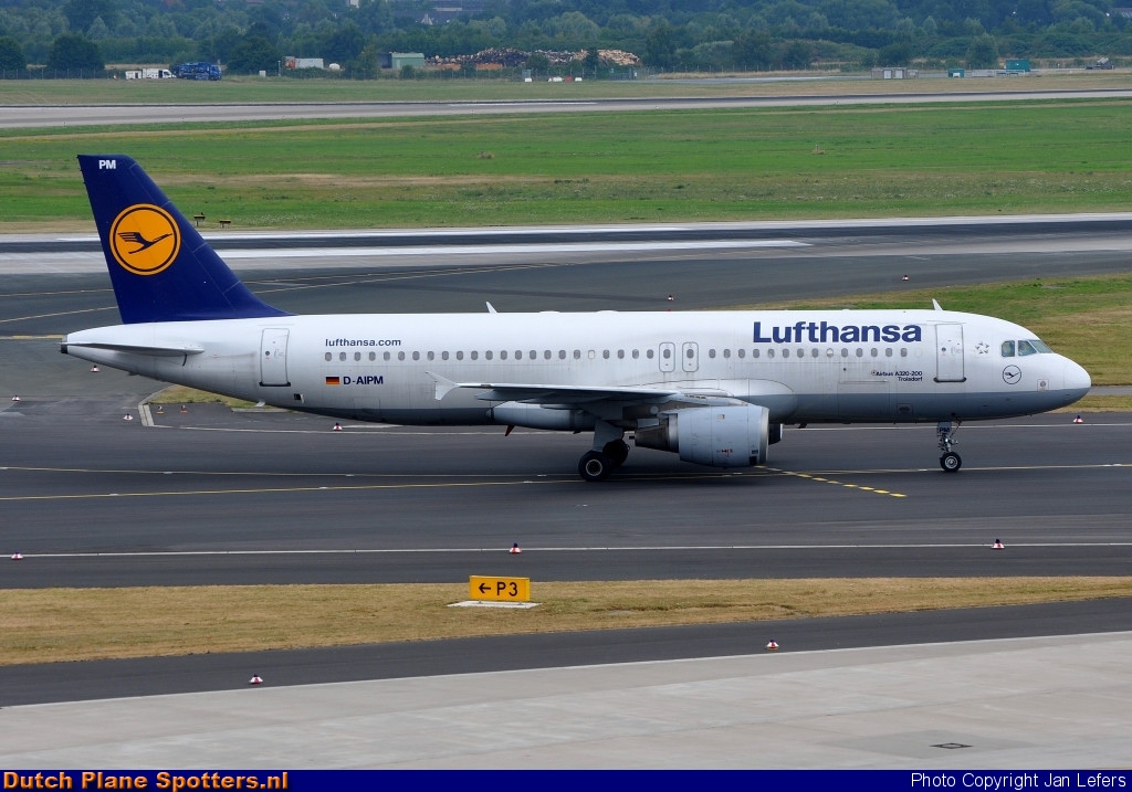 D-AIPM Airbus A320 Lufthansa by Jan Lefers