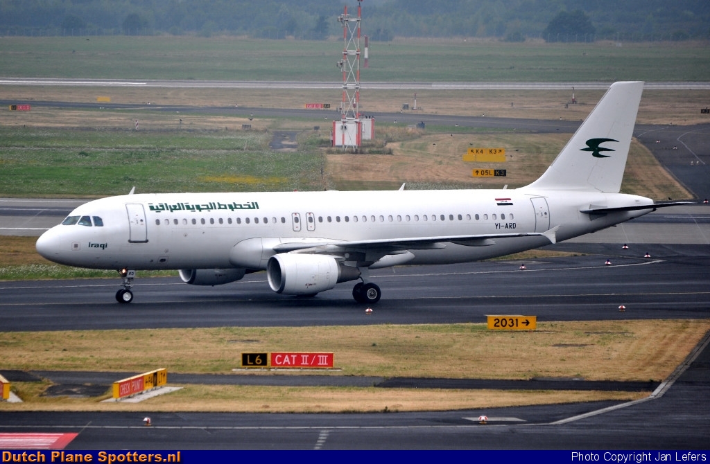 YI-ARD Airbus A320 Iraqi Airways by Jan Lefers