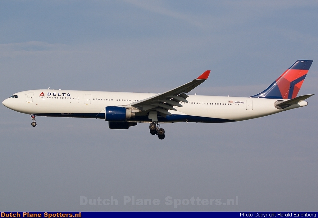 N811NW Airbus A330-300 Delta Airlines by Harald Eulenberg