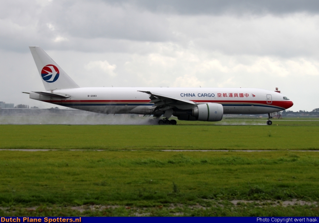 B-2083 Boeing 777-F China Cargo Airlines by evert haak