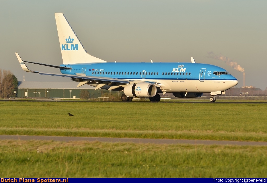 PH-BGU Boeing 737-700 KLM Royal Dutch Airlines by jgroeneveld